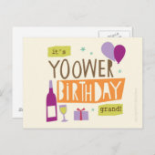 Cumbrian Birthday Post Kaart (Voorkant / Achterkant)