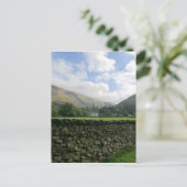 Cumbrian Dry Stone Wall in Howtown Briefkaart (Staand voorkant)