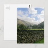 Cumbrian Dry Stone Wall in Howtown Briefkaart (Voorkant / Achterkant)