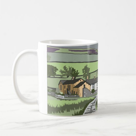 Cumbrian Farmhouse Mug (Gauche)