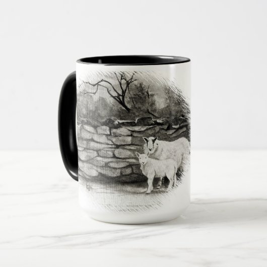Cumbrian Sheep Mok/Art Mok (Voorkant links)