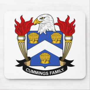 Cummings Family Crest Muismat