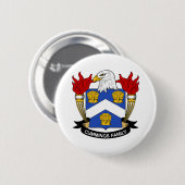 Cummings Family Crest Ronde Button 5,7 Cm (Voorkant /achterkant)