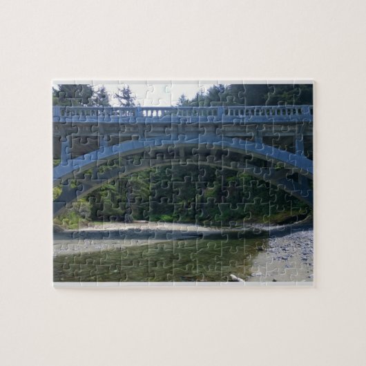 Cummins Creek in Neptune State Park, OF Legpuzzel (Horizontaal)