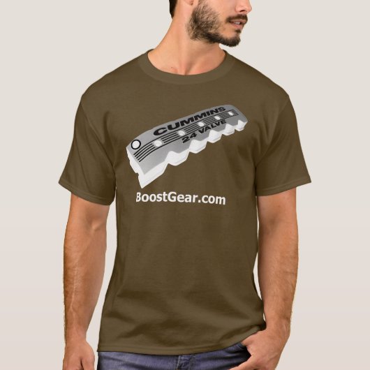 Cummins T-Shirt van BoostGear.com (Voorkant)