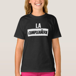 Cumpleañera niña t-shirt
