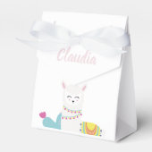 Cumpleaños Llama Bedankdoosjes (Voorkant Zijde)