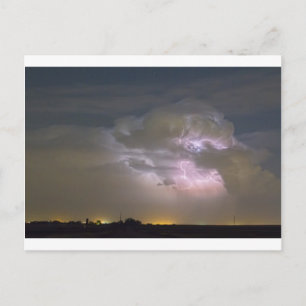 Cumulonimbus Cloud Explosion Briefkaart