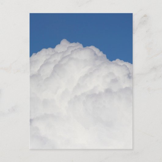Cumulus Cloud Briefkaart (Voorkant)