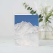Cumulus Cloud Briefkaart (Staand voorkant)