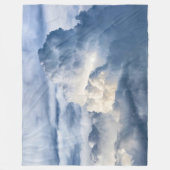 Cumulus Cloud Group Balloon Fleece Deken (Voorkant)