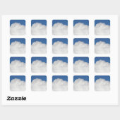 Cumulus Cloud Vierkante Sticker (Vel)