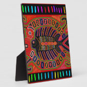 Cuna Indian Mola Flying Fish Fotoplaat (Zijkant)