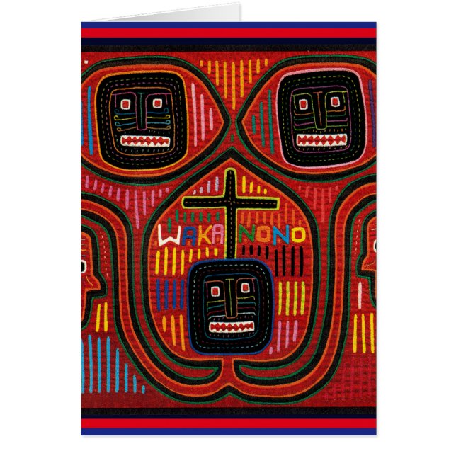 Cuna Tribal Design (Voorkant)