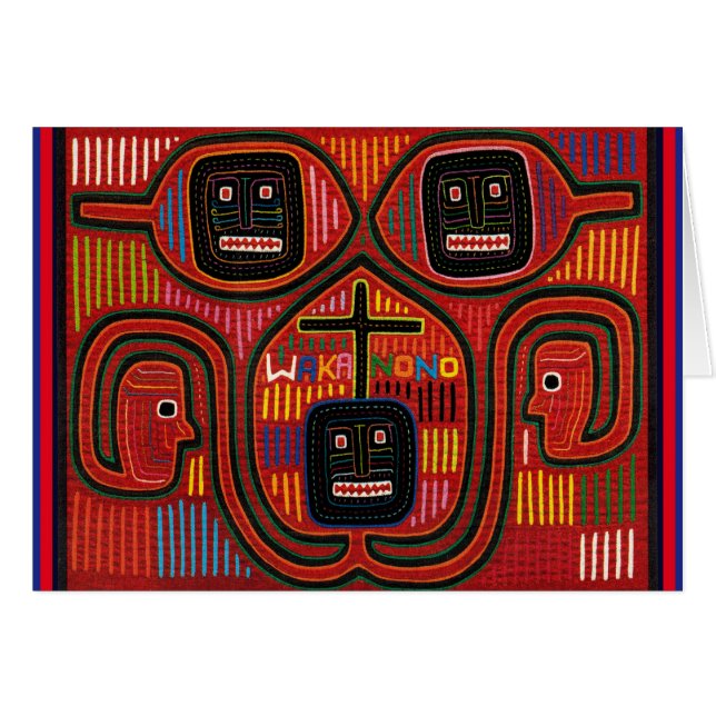 Cuna Tribal Design (Voorkant Horizontaal)