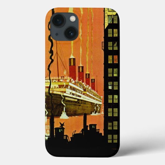 Cunard Europe-America Case-Mate iPhone Case (Achterkant)