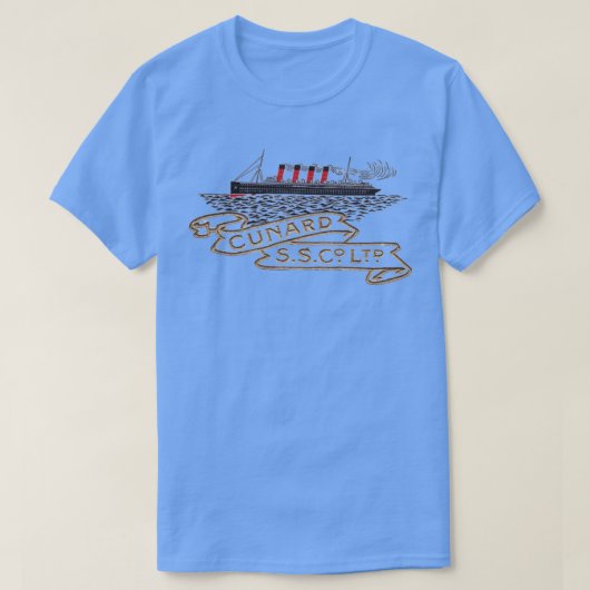 Cunard T-shirt (Design voorkant)