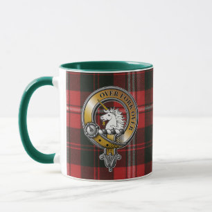 Cunningha Tartan & Badge Mok