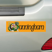 Cunningham Celtic Dragon Bumpersticker (Op auto)