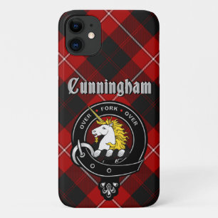 Cunningham Clan Badge & Tartan Telefoon Case