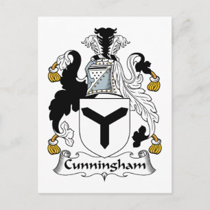 Cunningham Family Crest Briefkaart