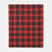 Cunningham Plaid Fleece Deken (Voorkant)