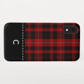Cunningham Pset Monogrammed iPhone XR Hoesje (Achterkant (horizontaal))