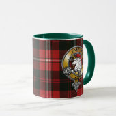 Cunningham Tartan & Badge Mok (Voorkant rechts)