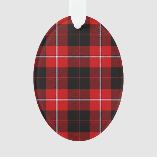 Cunningham Tartan rouge noir (devant)
