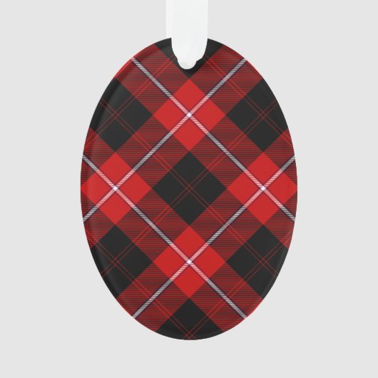 Cunningham Tartan rouge noir (devant)