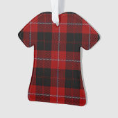 Cunningham Tartan T-shirt Ornament (voorkant)