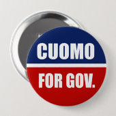 CUOMO 2010 RONDE BUTTON 4,0 CM (Voorkant /achterkant)