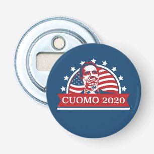 Cuomo 2020   Stemming in President Button Flesopener