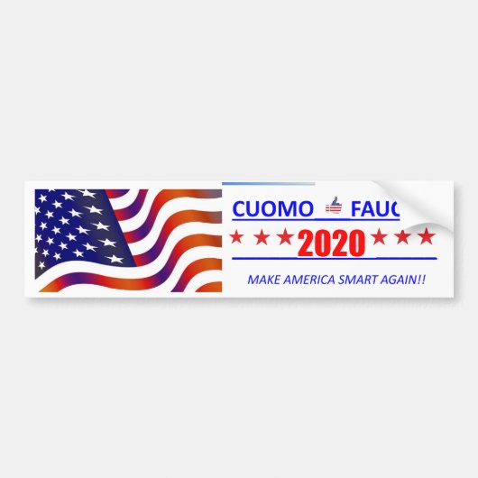 Cuomo Pour Président Bumper Sticker (Devant)