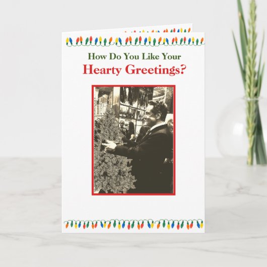 Cuomoseksueel Feestdagen Kaart (Voorkant)