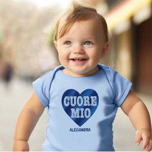Cuore Mio Blauw Baby Bodysuit