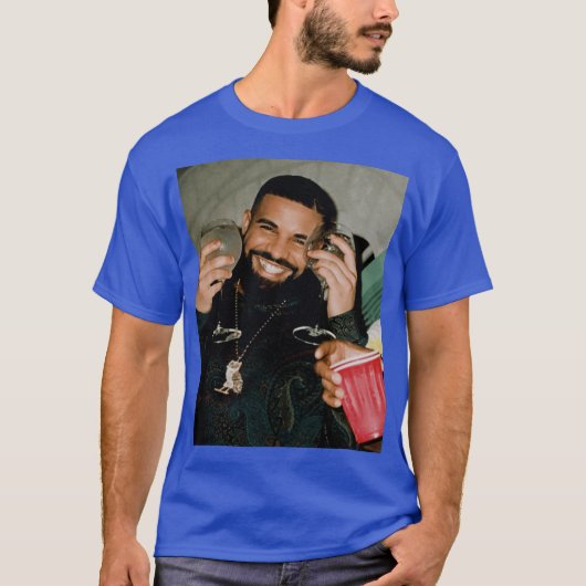 Cup and Ring Drake Rapper T-shirt (Voorkant)