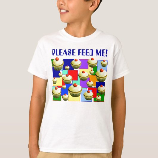 CUP CAKES T-Shirt (Voorkant)