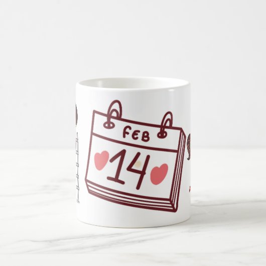 Cup Coffee Mug Valentine's Day (Centre)