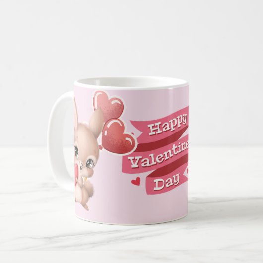 Cup Coffee Mug Valentine's Day (Devant gauche)