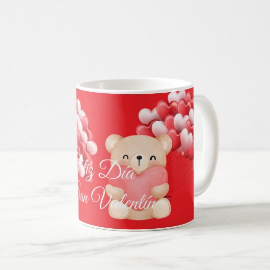 Cup Coffee Mug Valentine's Day (Devant droit)