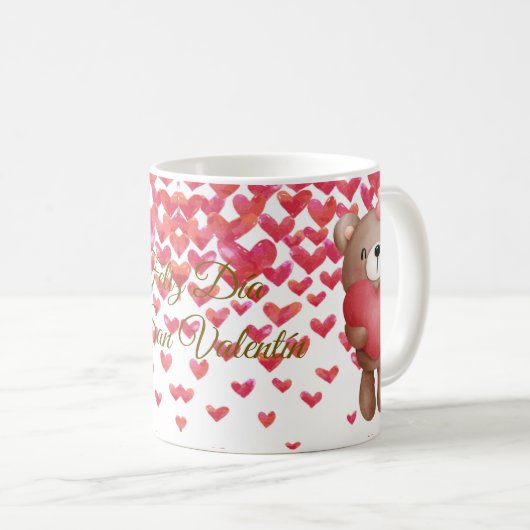 Cup Coffee Mug Valentine's Day Koffiemok (Voorkant rechts)