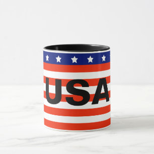 Cup met Amerikaanse vlag Mok
