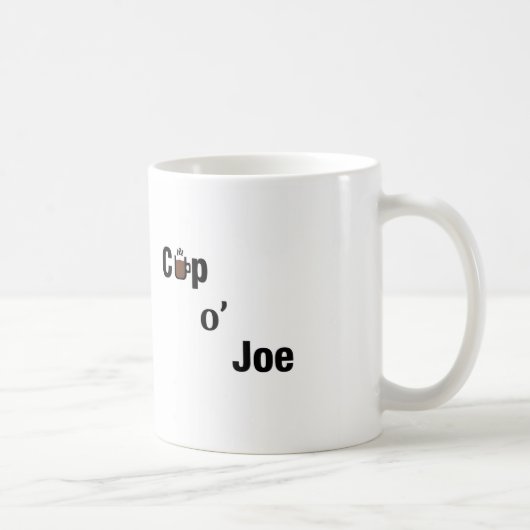 "Cup o' Joe" Coffee Mok (Rechts)