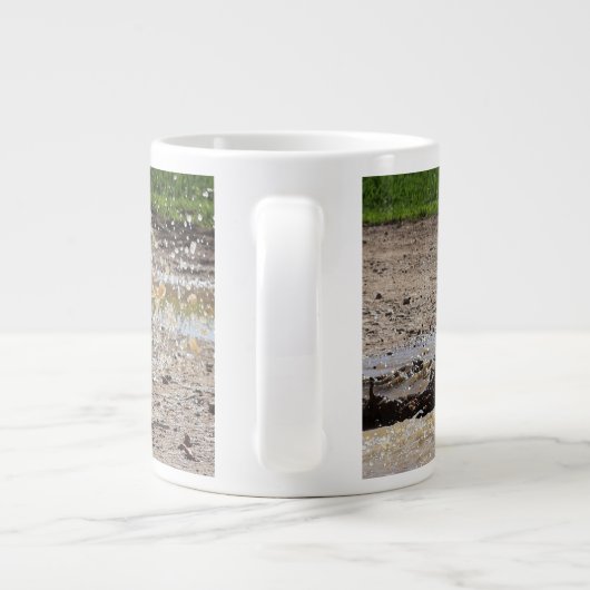 Cup of Mudd Extra Grote Beker (Achterkant)