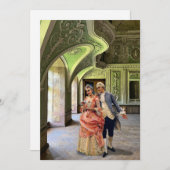 Cup of Tea Feestdagenkaart (Voorkant / Achterkant)