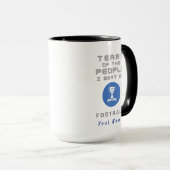 "Cup of Tears"Grappige aangepaste Mok voor Footbal (Voorkant rechts)