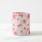 Cup with initial, Romantic cup, mug for her Mok (Midden)