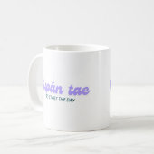Cupán tae Irish Gaelic Tea Mug (Devant gauche)