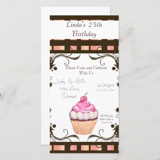 Cupcake (Voorkant / Achterkant)